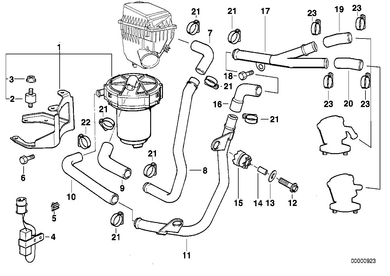BMW Formschlauch 11721704089 - Bildposition 10