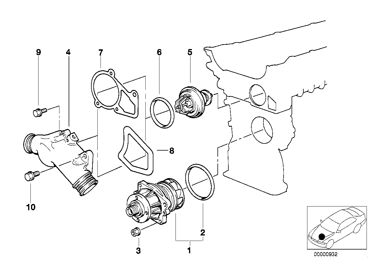 BMW Profildichtung E34 E36 E38 E39 11531740437 - Z3 E36, 5er E34,