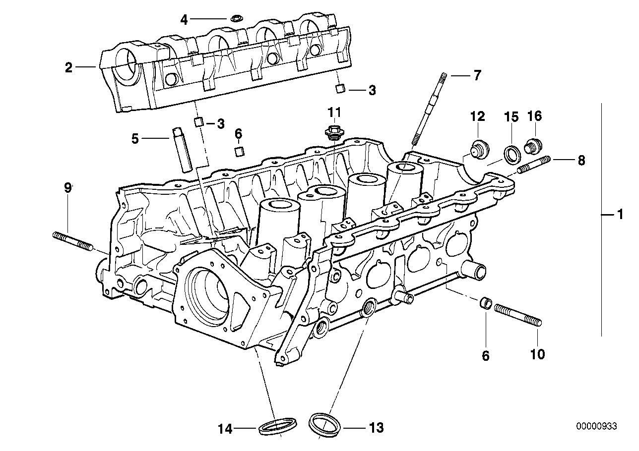 BMW Verschlussschraube E36 E28 E30 E34 E38 E39 E46 E60 E61 E63 E6