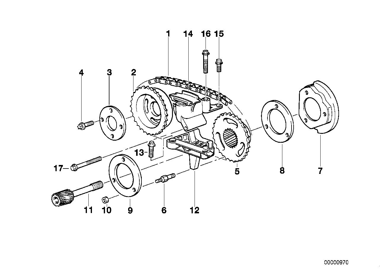 BMW Anlaufscheibe E34 E36 E38 E39 E46 E53 E60 E61 E65 E66 E83 E85