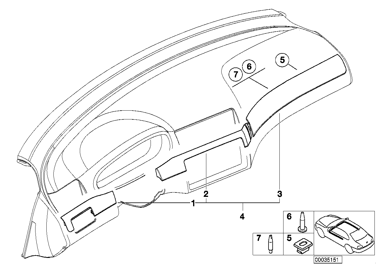 BMW Schraubbolzen E46 E60 E61 E90 E91 51458266813 - 3er, 5er