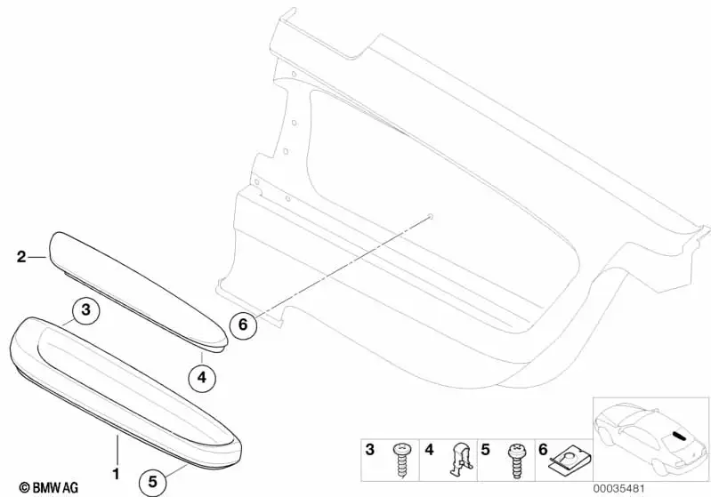 BMW Armstütze Alu hinten rechts 51437895830 - Bildposition 01