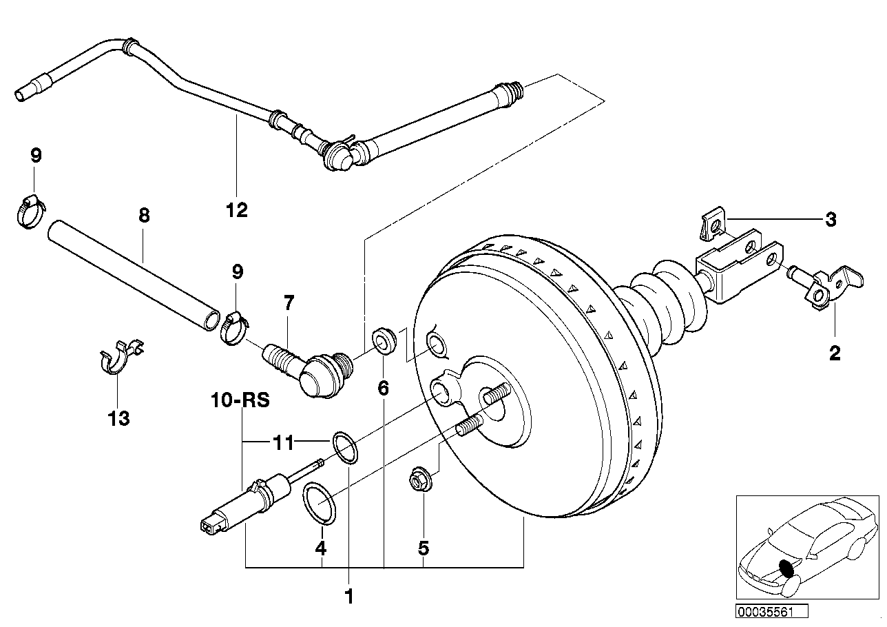 BMW Dichtung E36 E52 E53 E65 E66 34331161985 - Z3, 7er, X5, Z8