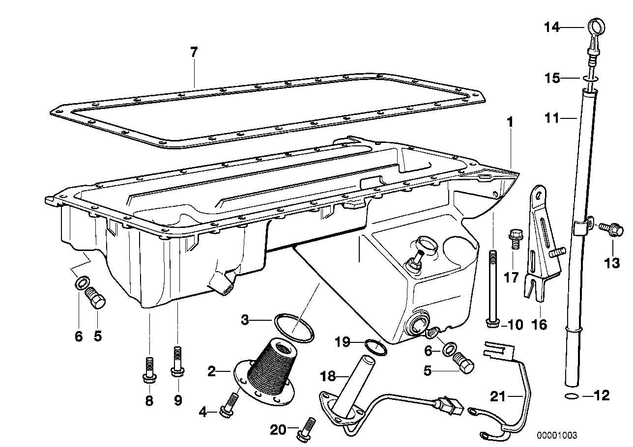 BMW Deckel 11131404657