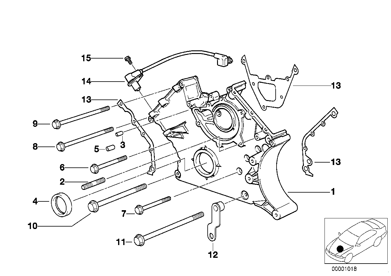 BMW Halter E38 E39 32421742233 - Bildposition 12
