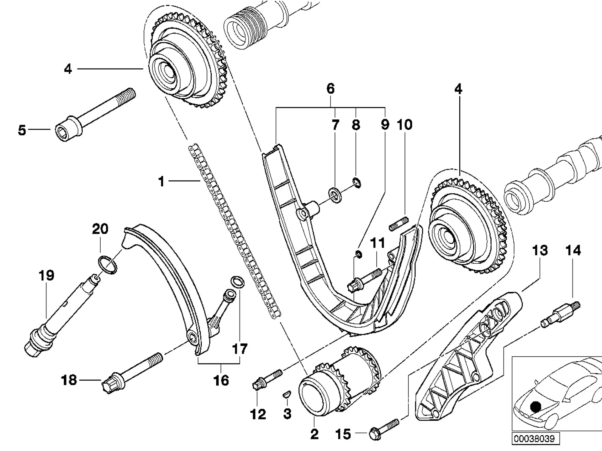 BMW O-Ring E31 E32 E34 E38 E39 E52 E53 07119906363