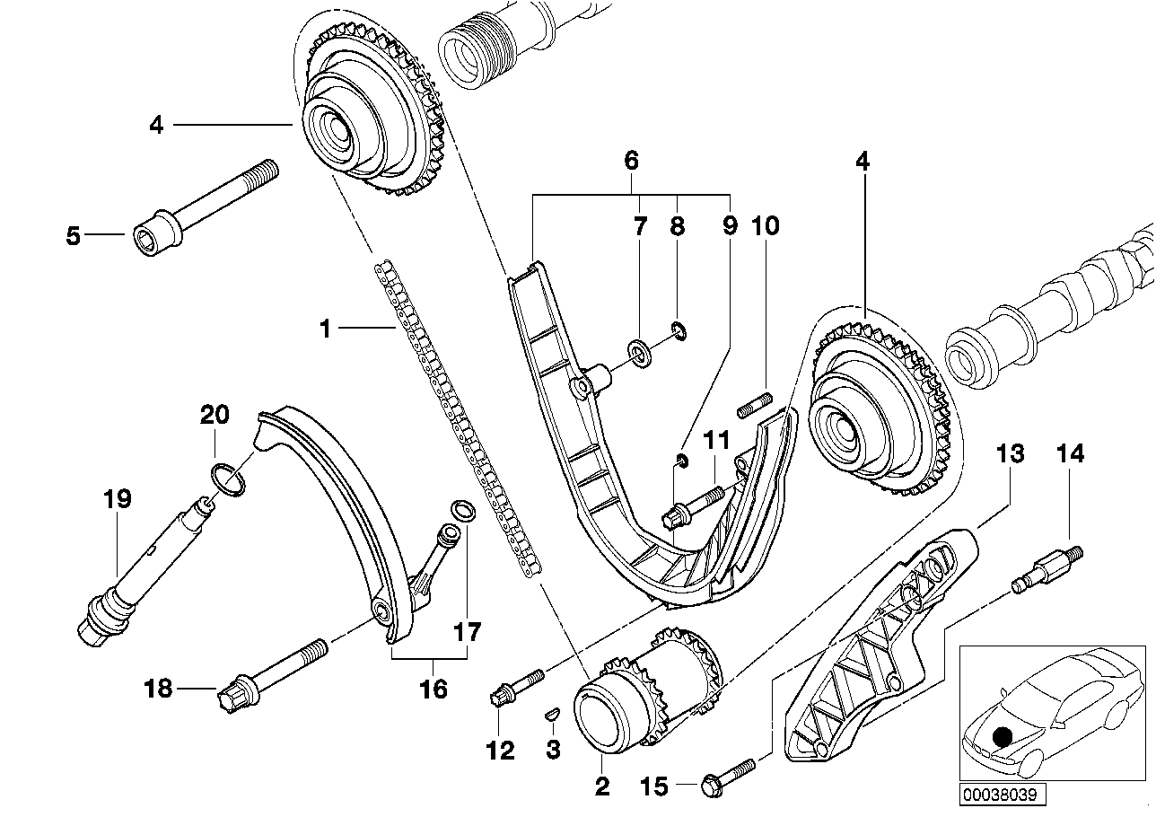 BMW O-Ring E31 E32 E34 E38 E39 E52 E53 07119906363 - 5er, 7er, 8e