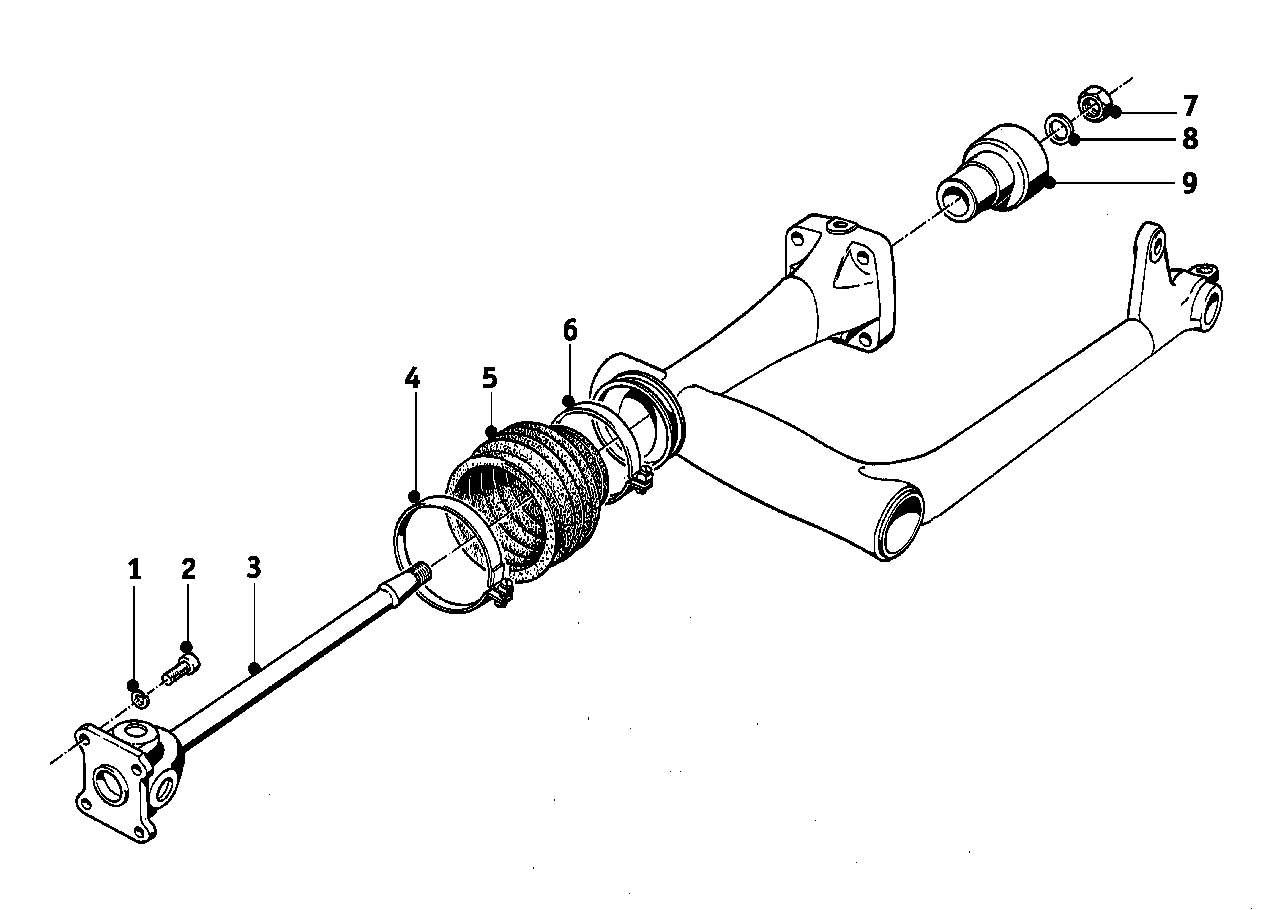 BMW Spannband R50 R60 R75 R90 R90S R69 33171230297