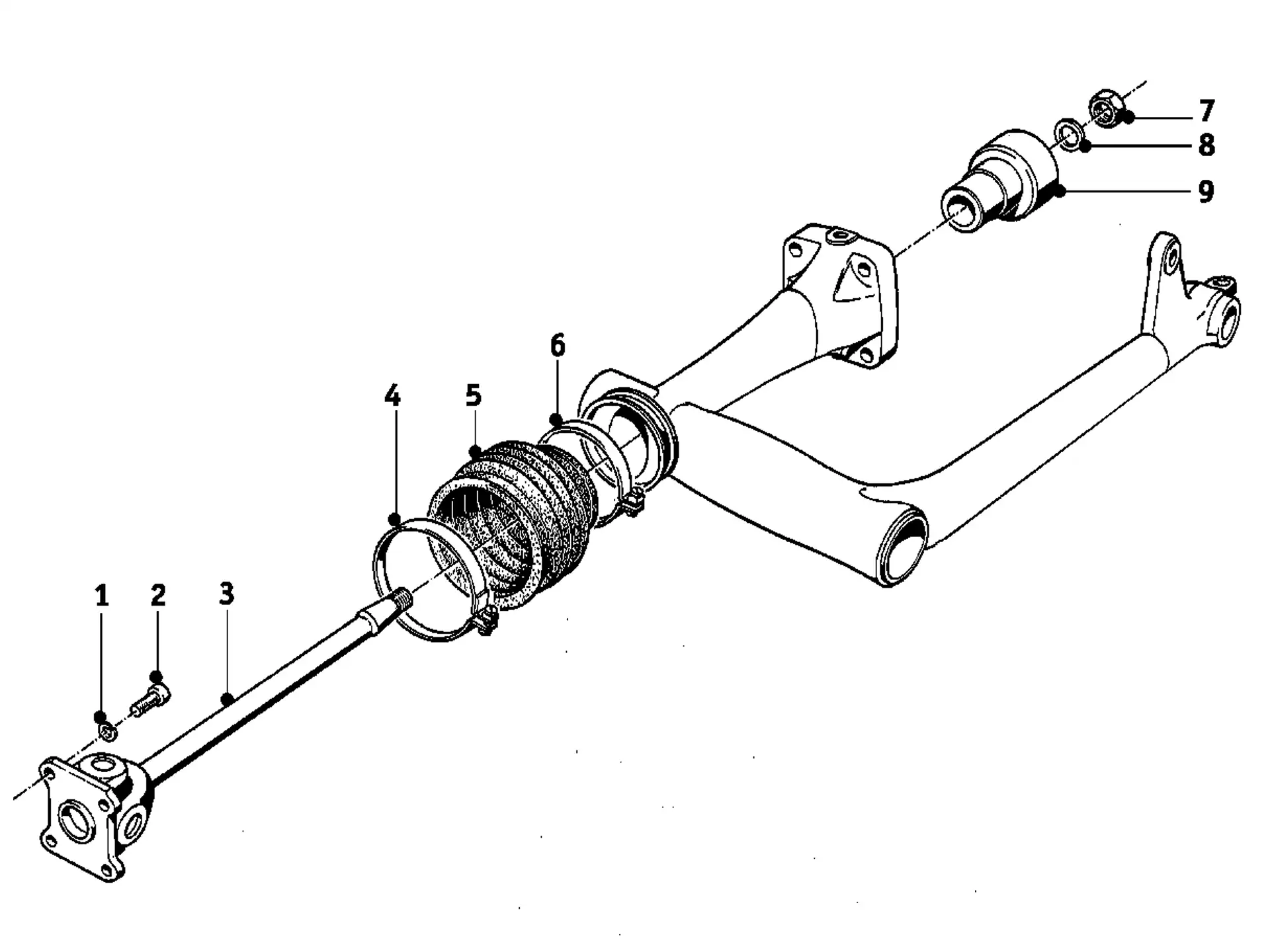 BMW Spannband R50 R60 R75 R90 R90S R69 33171230297