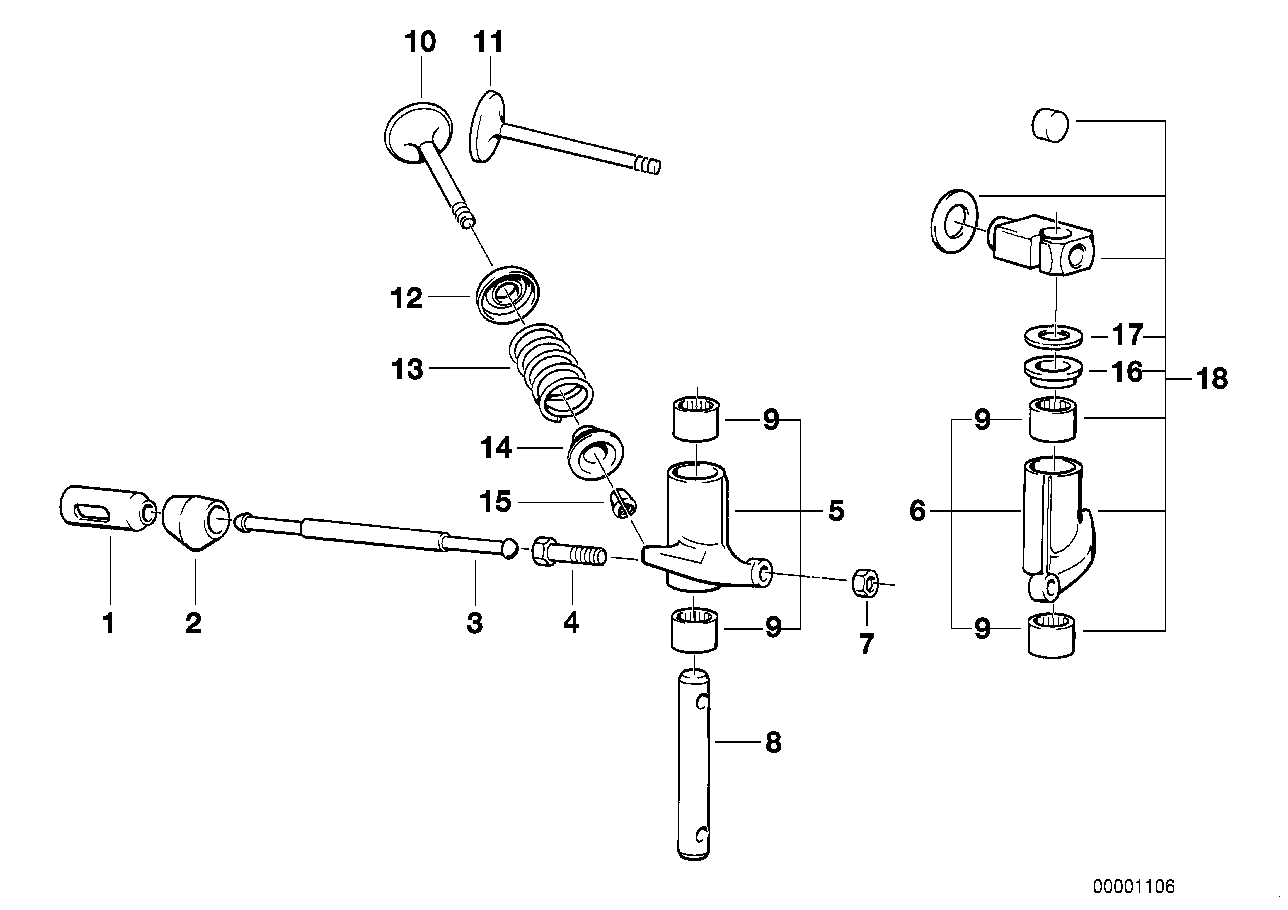 BMW Einlassventil R65 R65T 11341336903