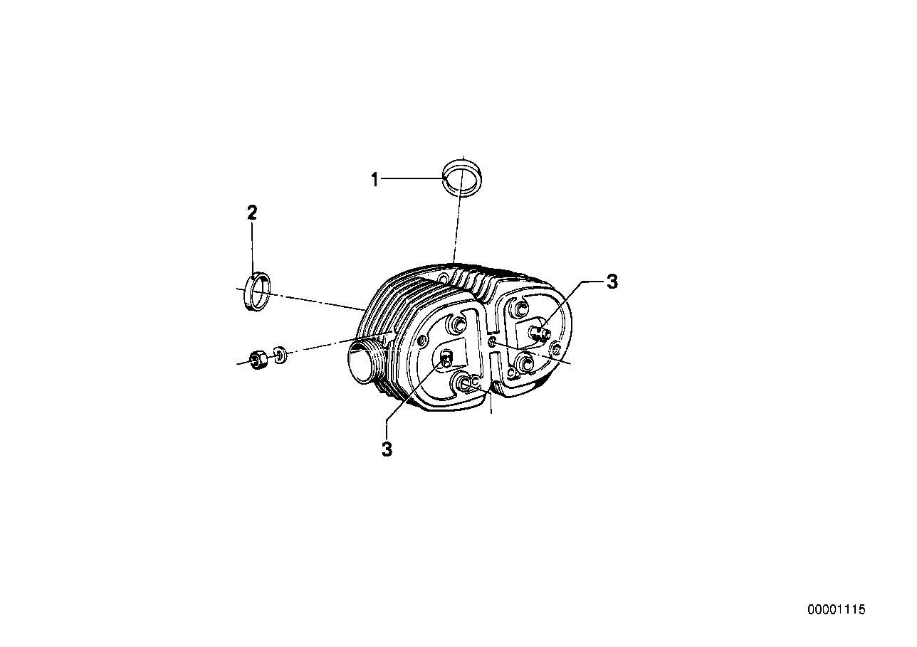 BMW Ventilsitzring Einlass R65 R65T 11121337525