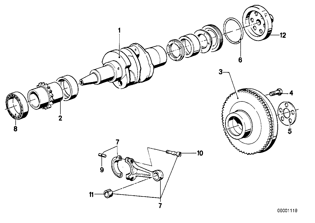 BMW Schwungrad 11221336380
