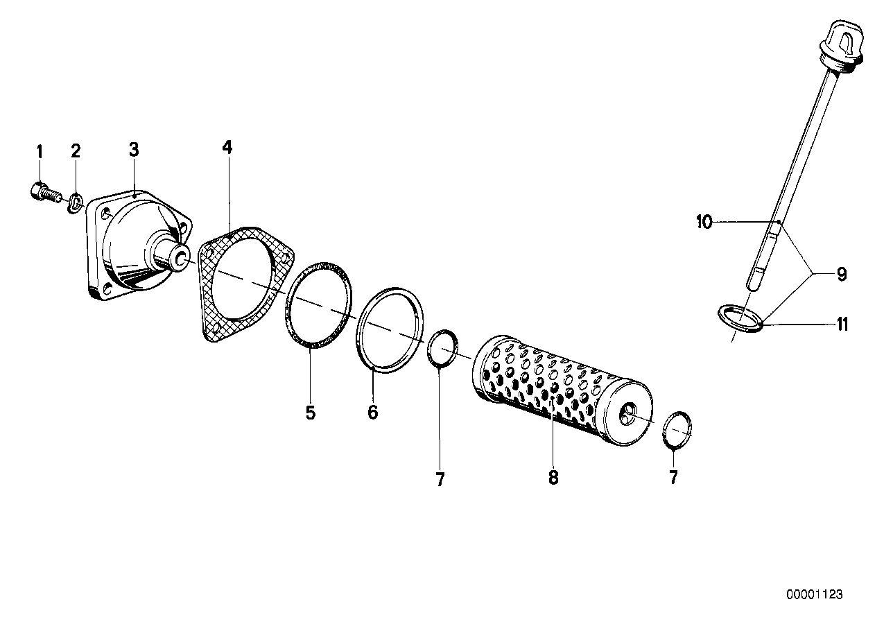BMW Ölfilter Ölkühler A10 11421337575