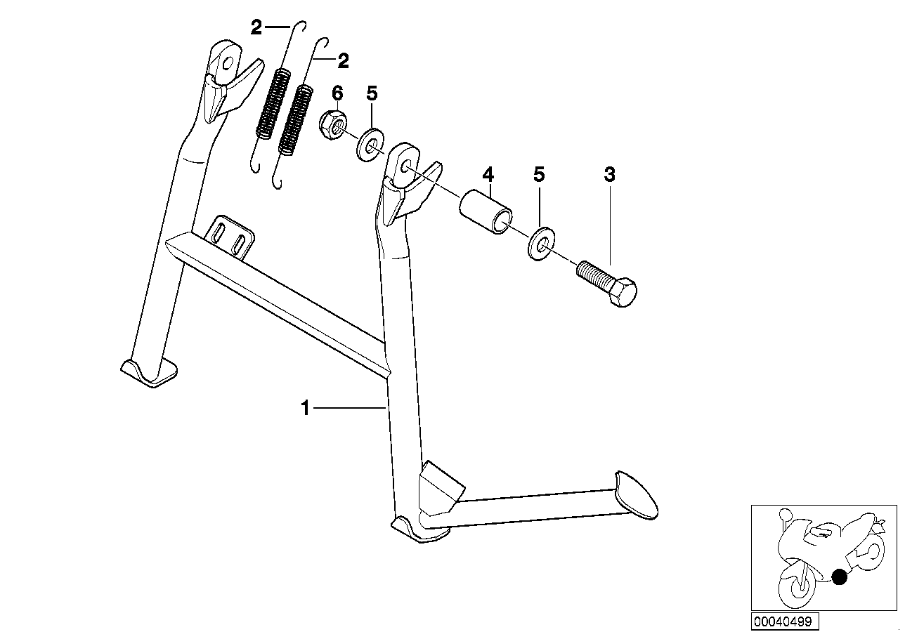 BMW Kippständer R13 46527686769