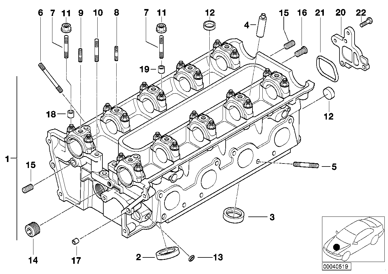 BMW Passhülse E36 E30 E34 E38 E39 E46 E52 E53 E60 E61 E63 E64 E65