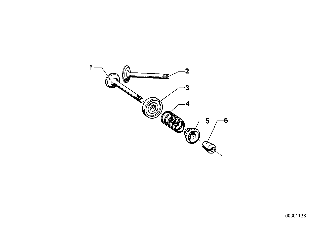 BMW Einlassventil R50 11341253118