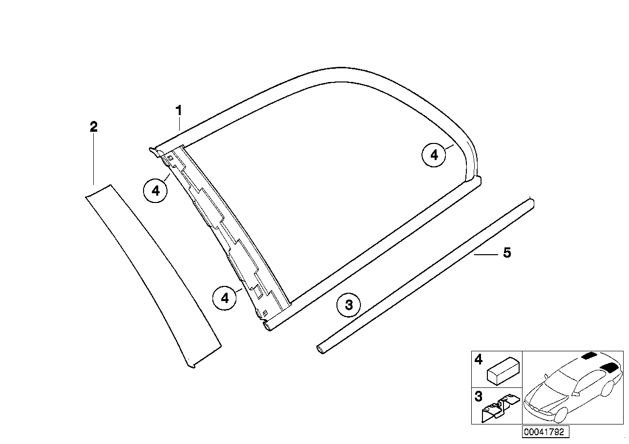 BMW Klammer E46 51368263608