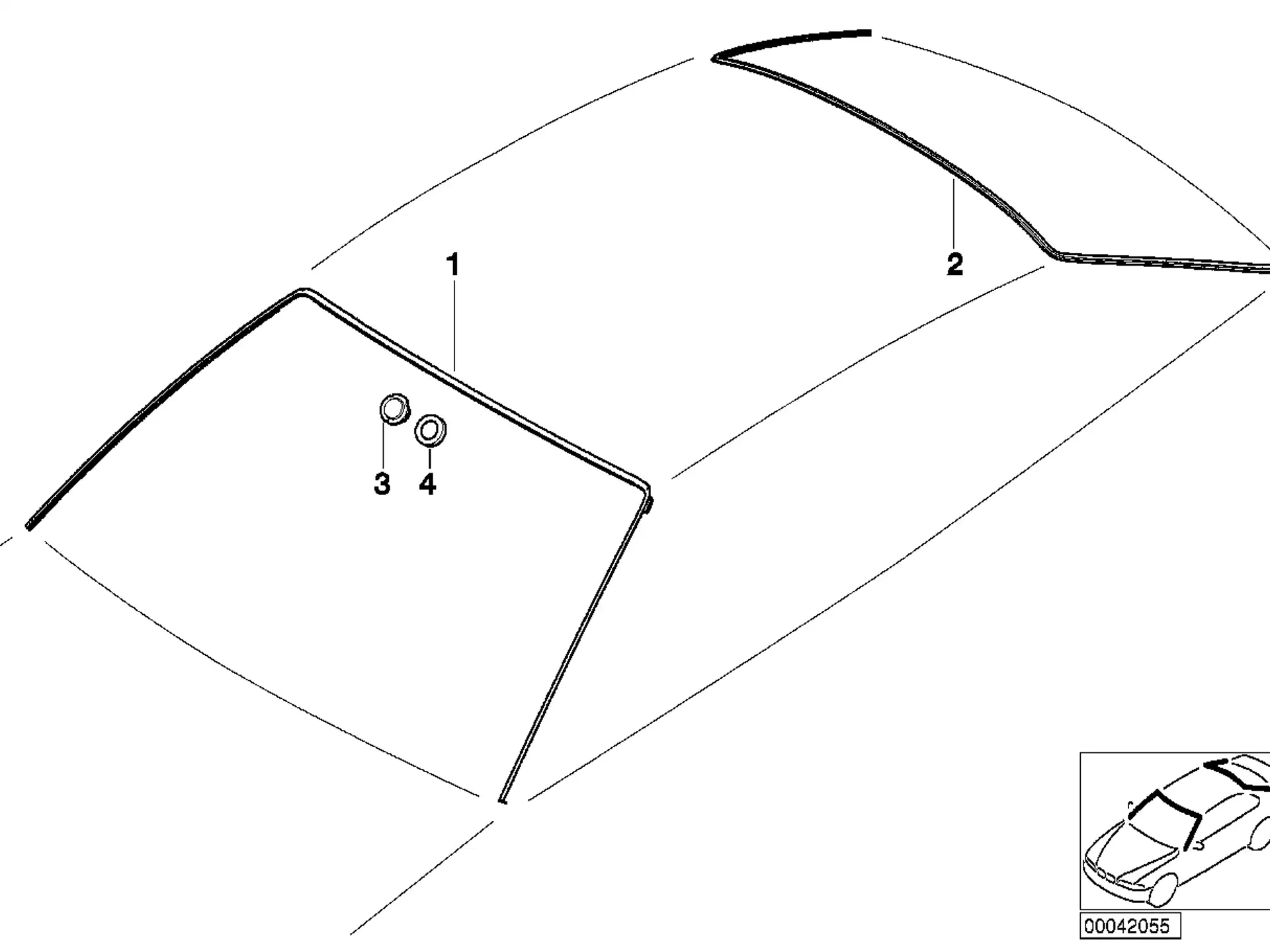 BMW Abdeckung Oberteil E46 51318208471