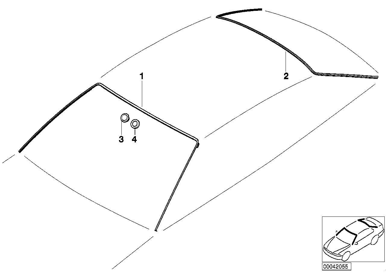 BMW Abdeckung Oberteil E46 51318208471 - 3er E46