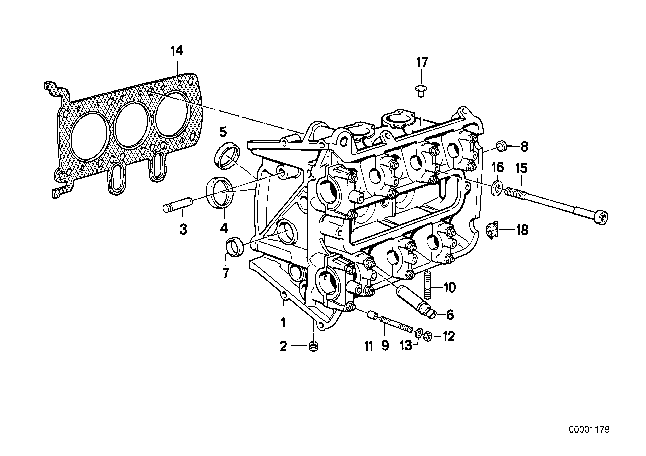 BMW Zylinderkopfdichtung 11121461875