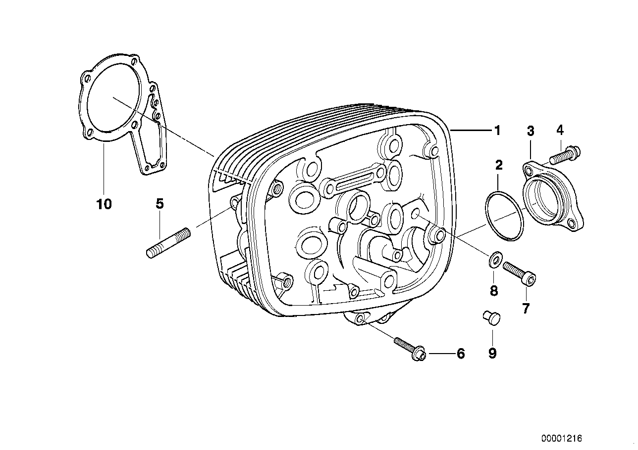 BMW O-Ring A61 K30 R21 R21A R22 R28 11121341784