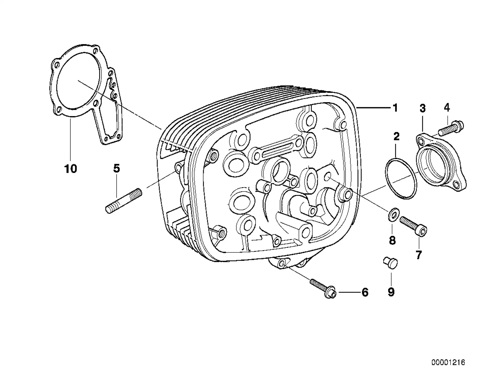 BMW O-Ring A61 K30 R21 R21A R22 R28 11121341784