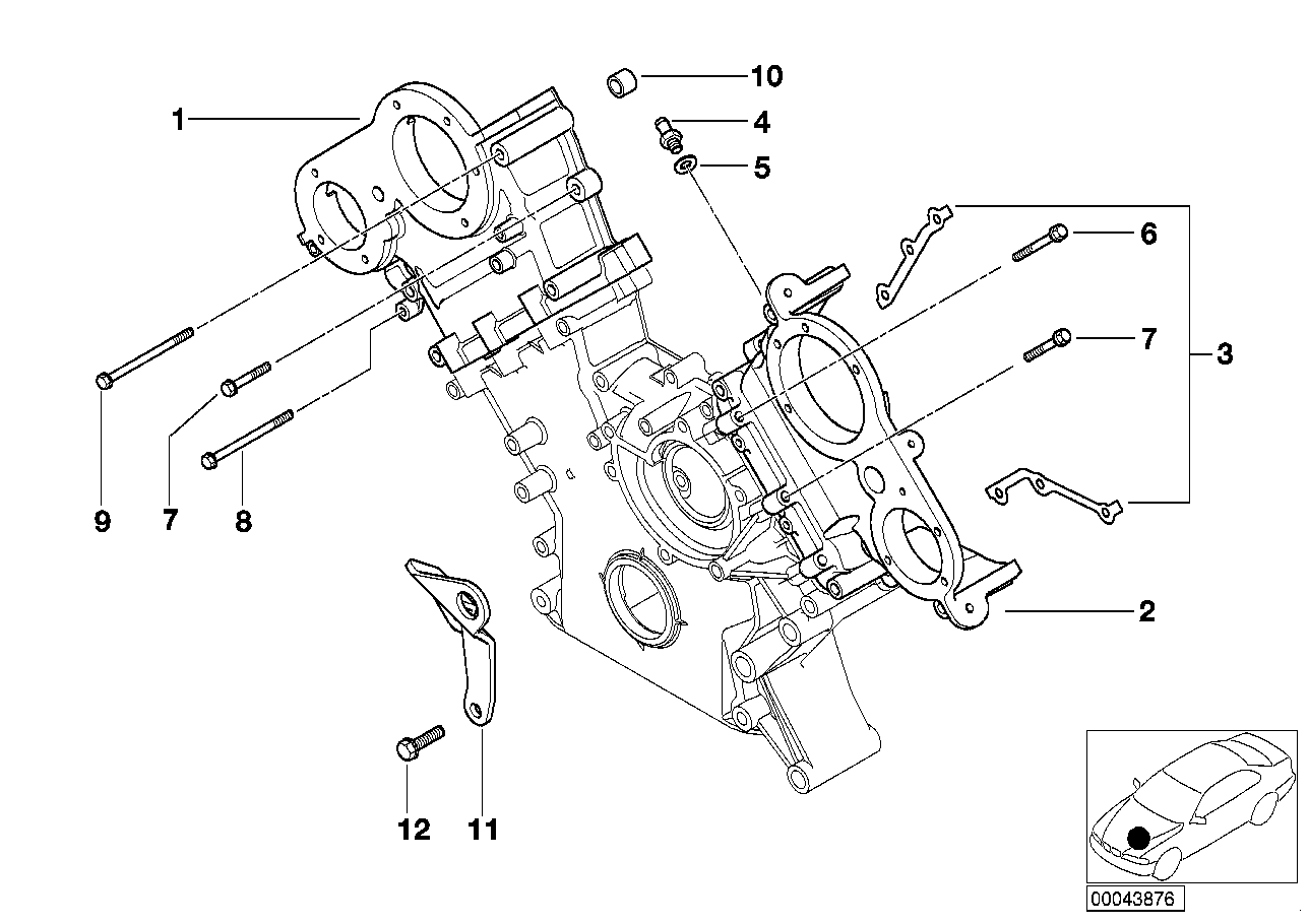 BMW Dichtung Metall E39 E52 11140001186 - 5er E39, Z8 E52