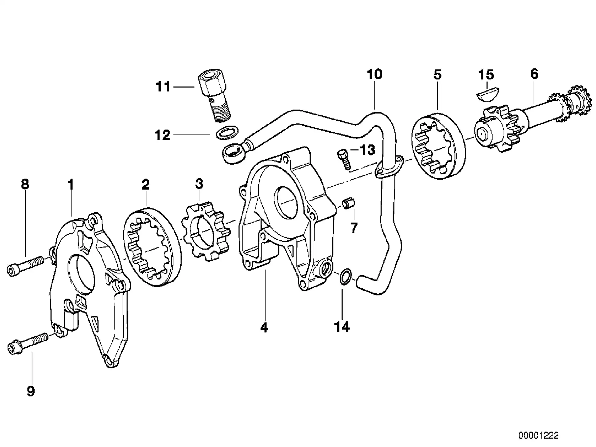 BMW ISA-Schraube A67 A73 K21 K22 K23 K25 K25H K26 K27 K28 K29 K32 K33 11417669855