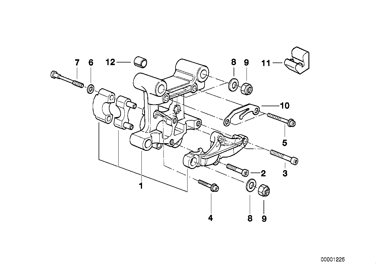 BMW Zylinderschraube mit Scheibe A61 K30 R21 R21A R22 R28 0711992