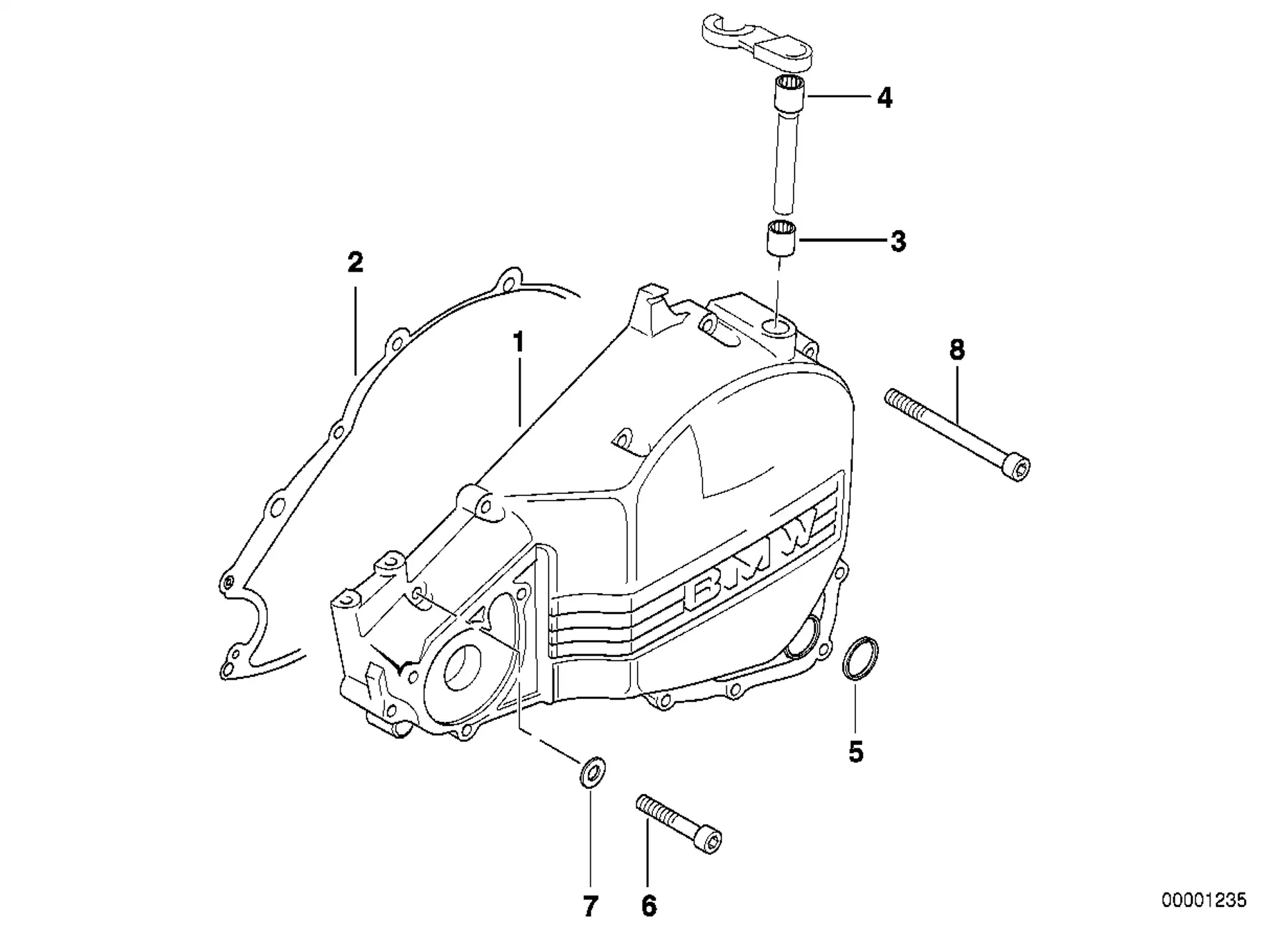 BMW Dichtung K15 R13 11147706498