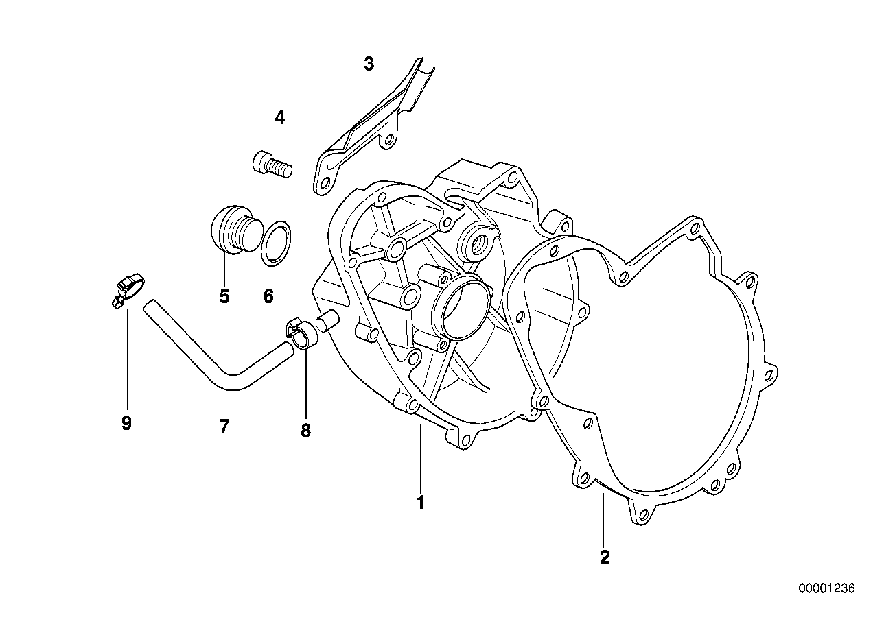 BMW Dichtung 11142343042 - Bildposition 02