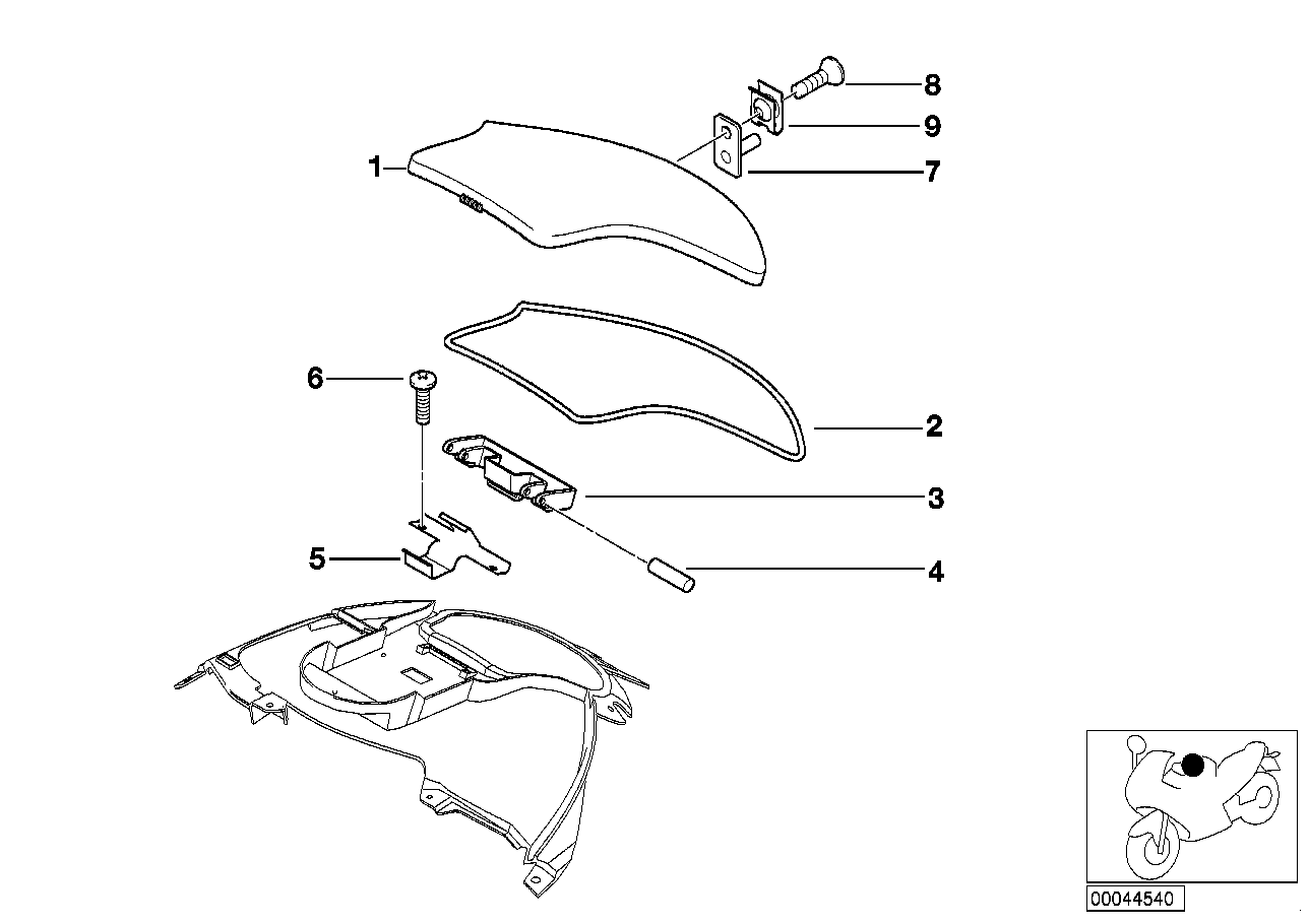 BMW Dichtung 46637660375 - Bildposition 02