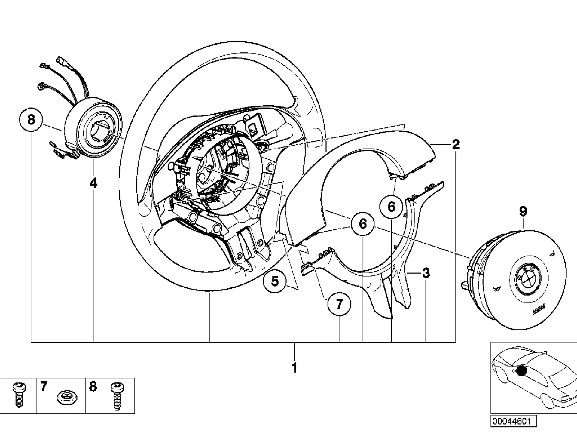 BMW Schleifring 32306759882