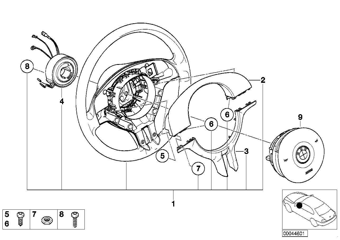 BMW Abdeckung 32306756519 - Bildposition 03