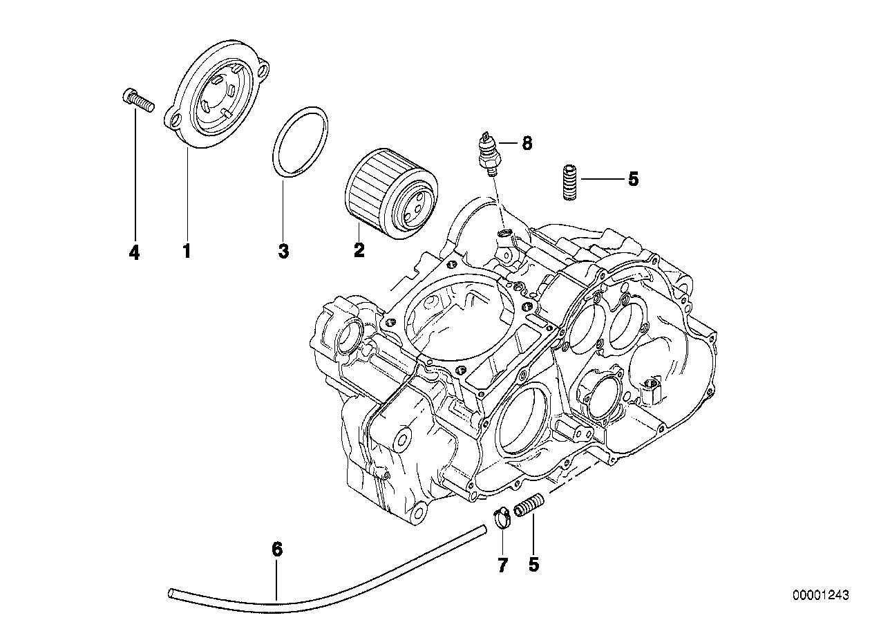 BMW O-Ring K15 R13 11417654013