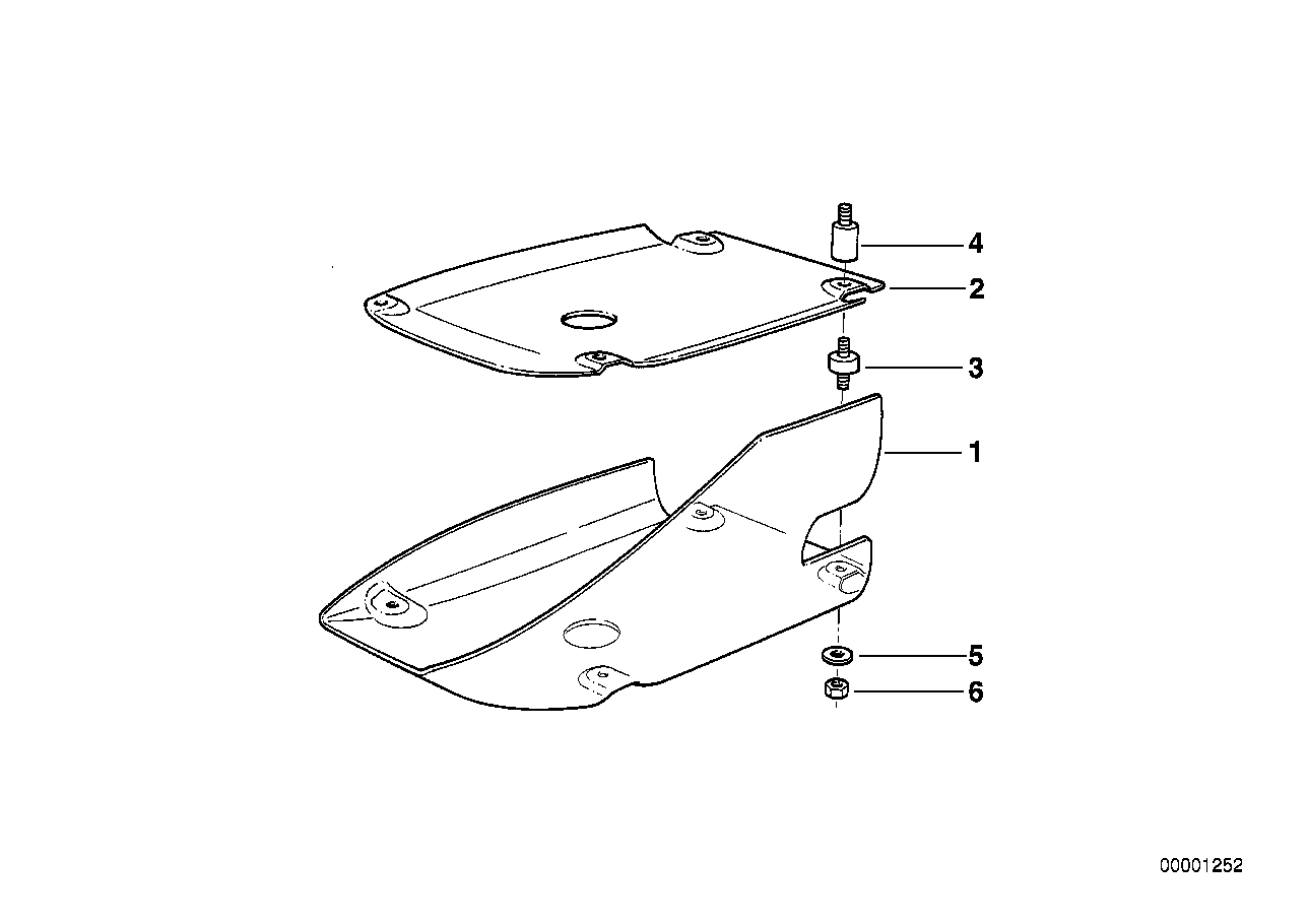 BMW Distanzstück R21 11111340863