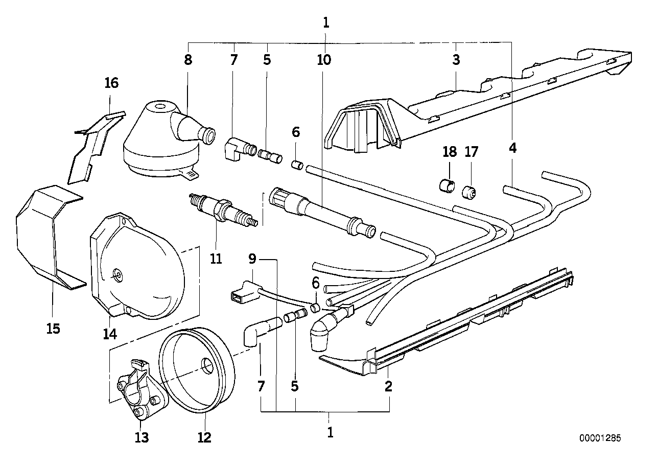 BMW Deckel E28 E30 E34 E36 12111287718