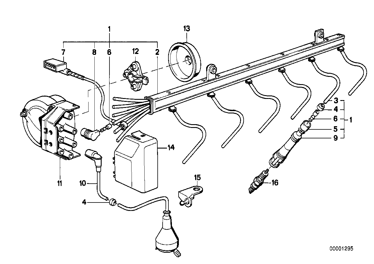 BMW Impulsgeber E31 E32 12121725020
