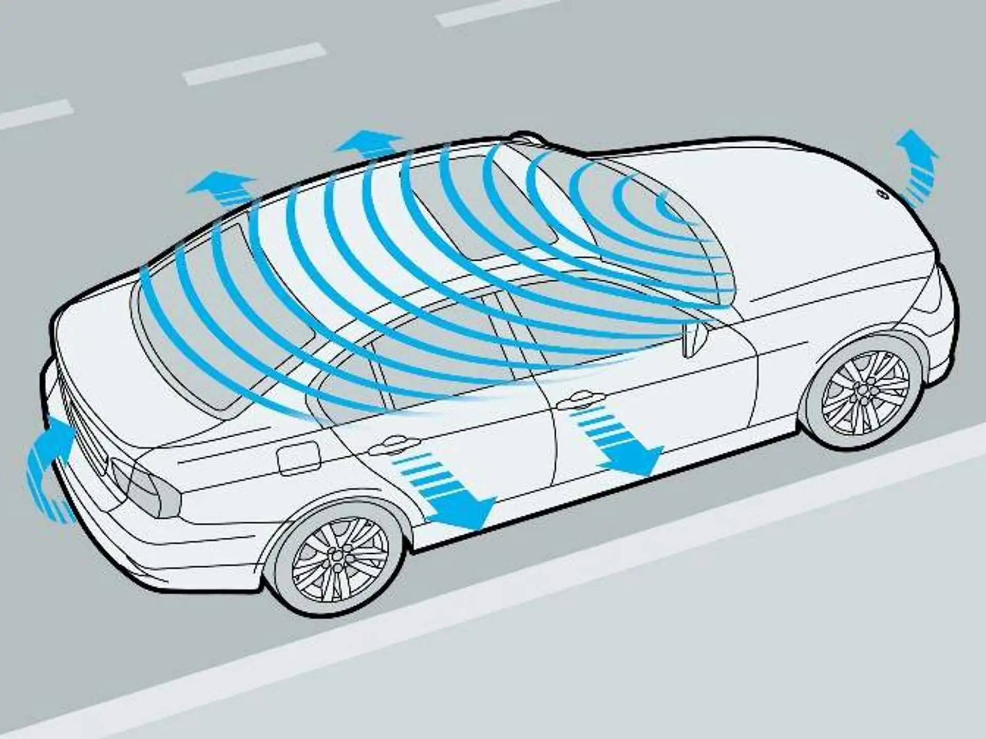 BMW Nachrüstung DWA Alarmanlage Diebstahlwarnanlage