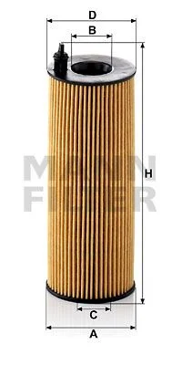 MANN-FILTER Ölfilter IMARHU7215x