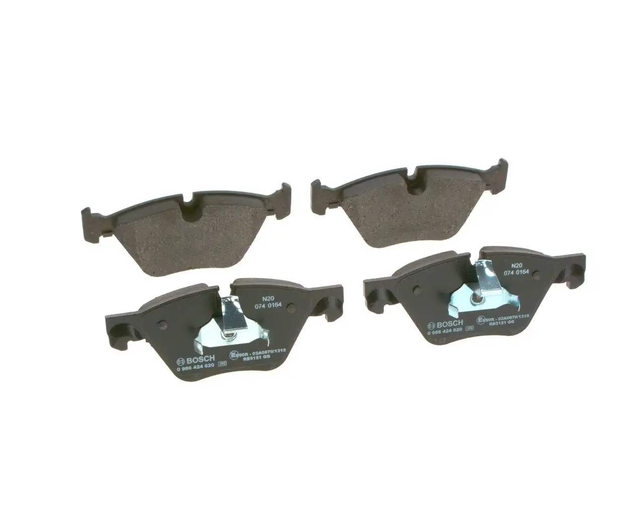 BOSCH Bremsbelagsatz, Scheibenbremse IBOH0986424620