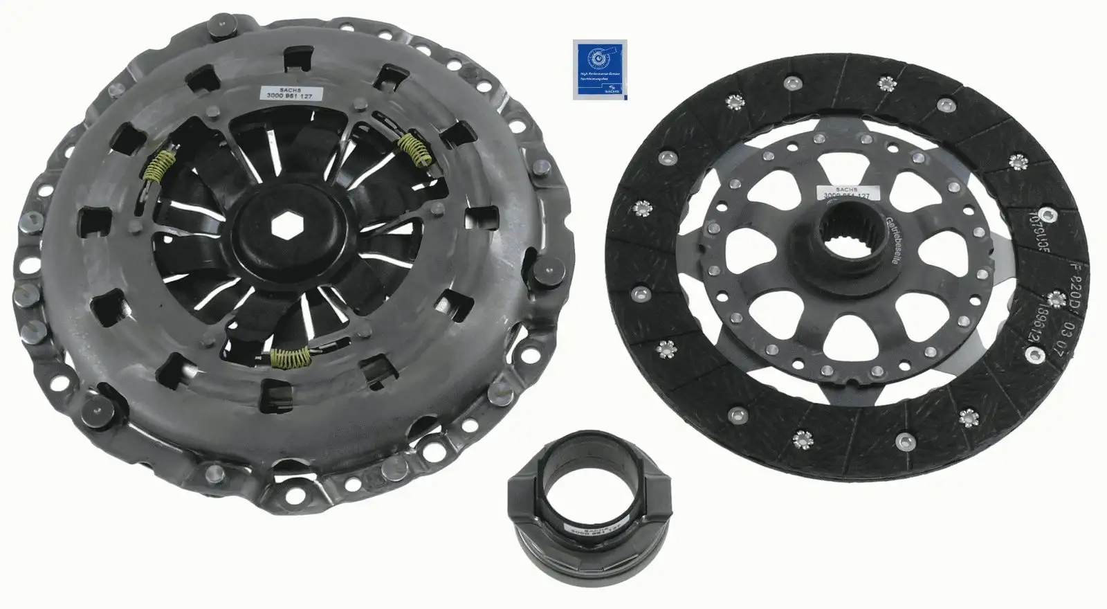 SACHS Kupplungssatz ISAS3000951127