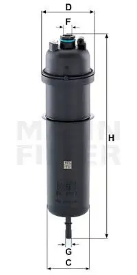 MANN-FILTER Kraftstofffilter IMARWK5017