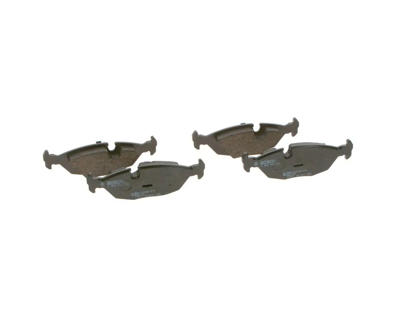 BOSCH Bremsbelagsatz, Scheibenbremse 4047024022973