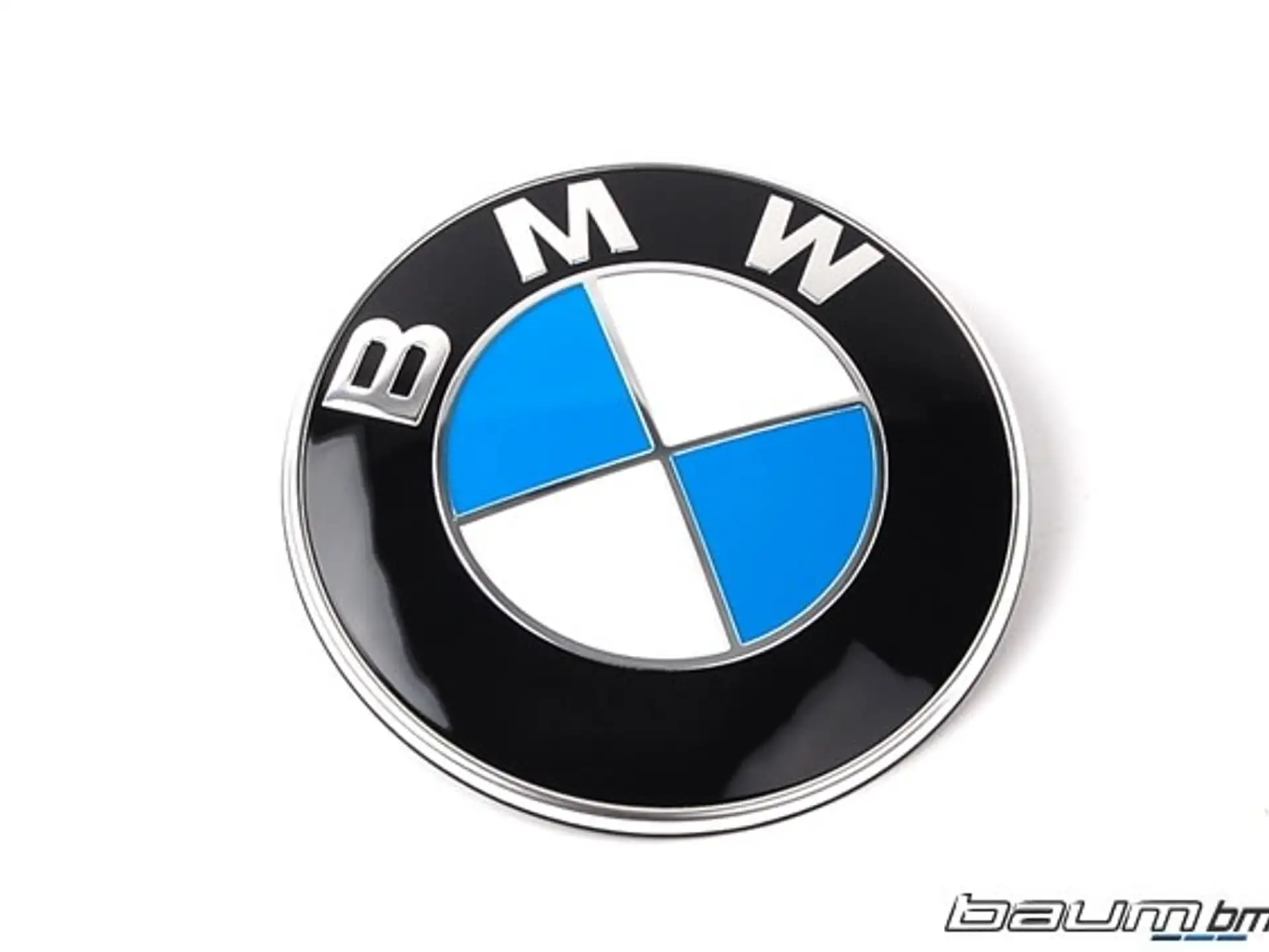 BMW Plakette Emblem für die Motorhaube Frontklappe oder Heckklappe Ø 82MM