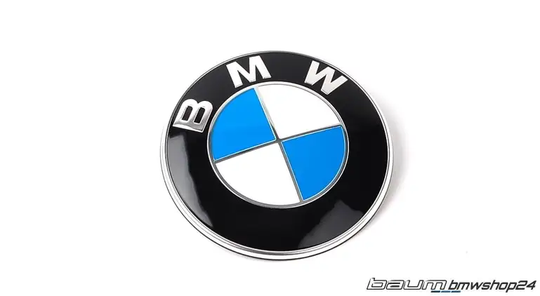 BMW Plakette Emblem für die Motorhaube Frontklappe oder Heckklapp