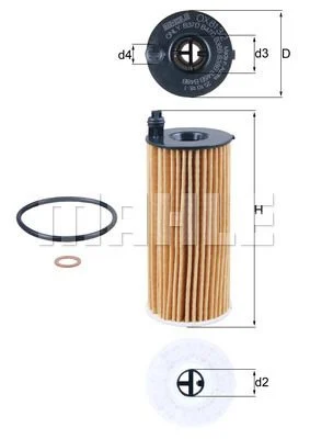 KNECHT Ölfilter IKNTOX8132D