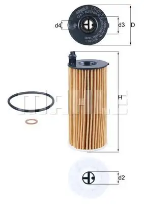 KNECHT Ölfilter IKNTOX8132D