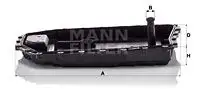 MANN-FILTER Hydraulikfilter, Automatikgetriebe IMARH50001