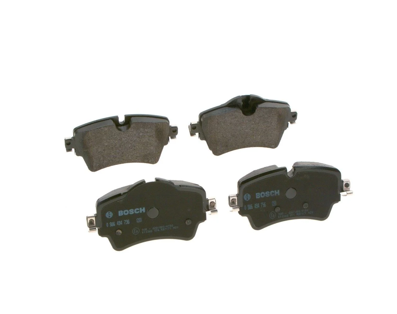 BOSCH Bremsbelagsatz, Scheibenbremse IBOH0986494736